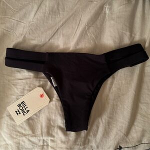 Dark gray BILLABONG cheeky swim bottoms